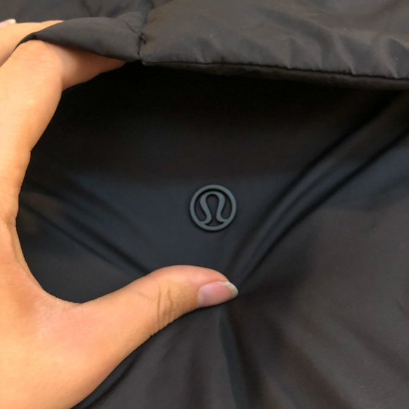 Lululemon Down To The Studio Grey Wrap Puffer Coat Women's Small - Picture 7 of 9